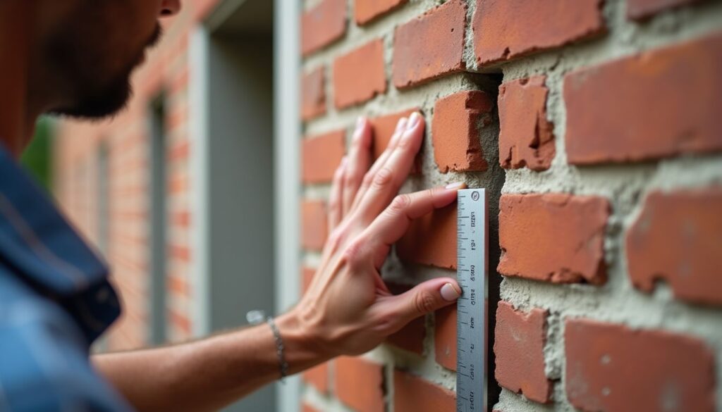 Risse im Mauerwerk beurteilen - Bausachverständiger Lage